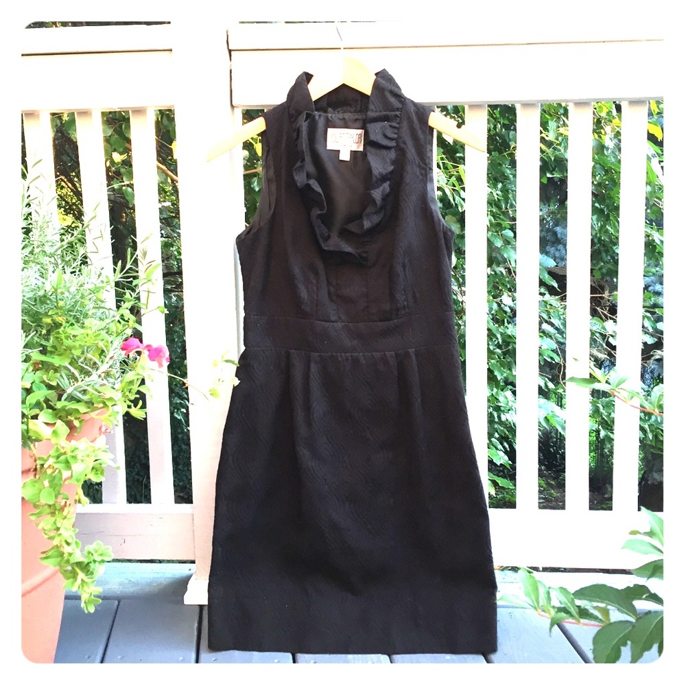 Black cocktail dress